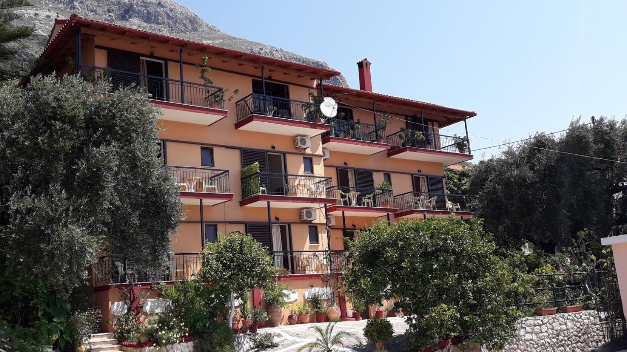 Vasiliki See View Apartments Barbati Bagian luar foto