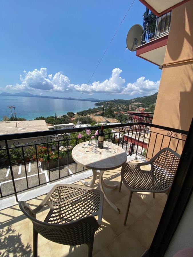 Vasiliki See View Apartments Barbati Bagian luar foto