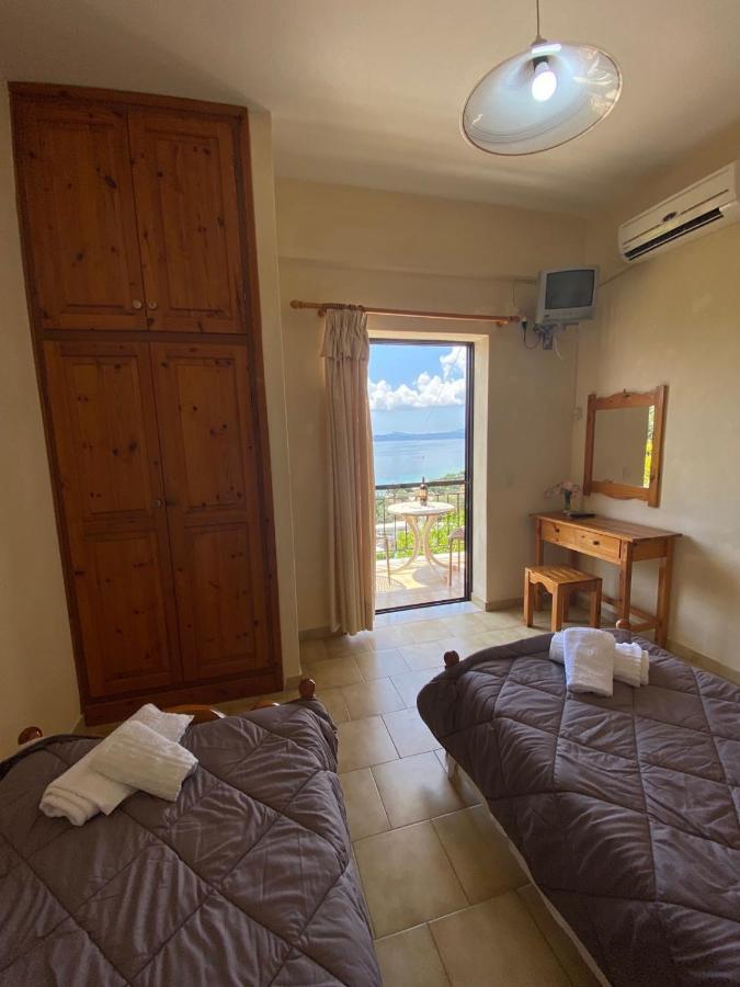 Vasiliki See View Apartments Barbati Bagian luar foto