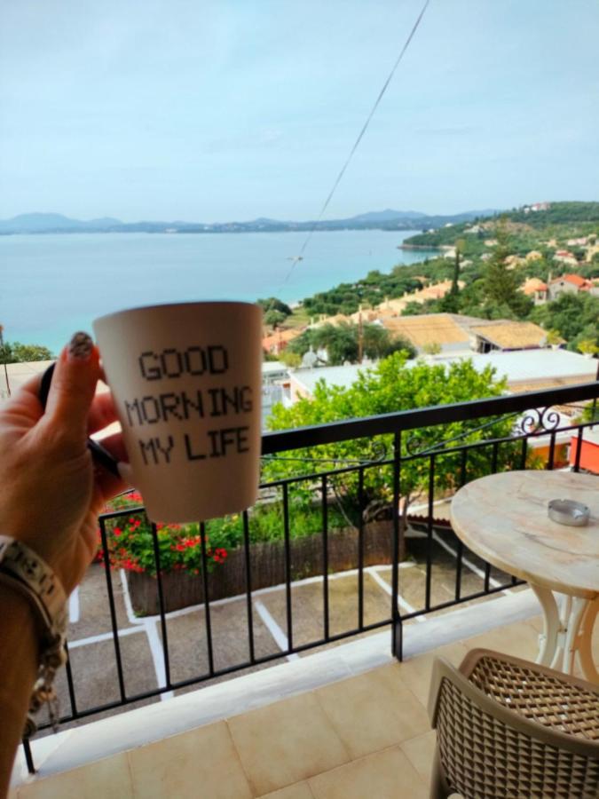 Vasiliki See View Apartments Barbati Bagian luar foto